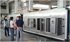 GUANGZHOU JETEX-LLOYD'S MACHINERY LTD üreticinin üretim hattı