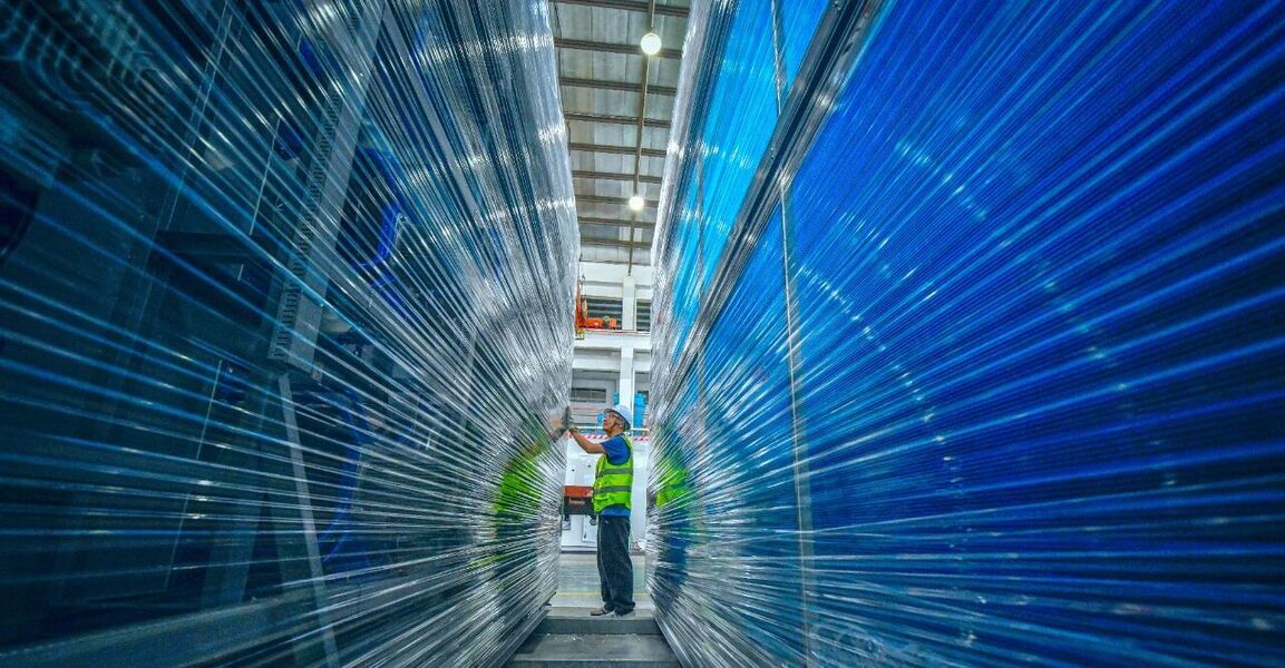 GUANGZHOU JETEX-LLOYD'S MACHINERY LTD üreticinin üretim hattı